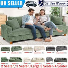 Modern 2/3/4 Seater Corduroy