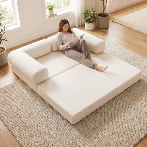 Folding sofa bed - folding, 4-in-1