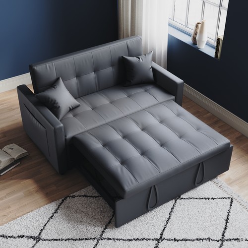 Dark grey seater sofa - 2,