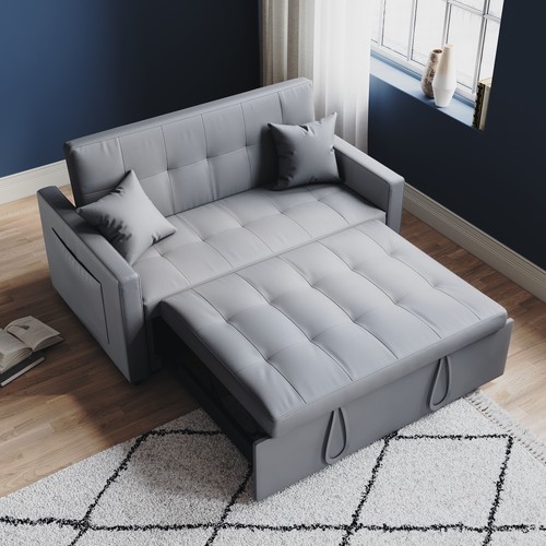 Grey seater sofa - grey, living