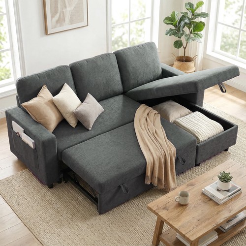 Homcom pull out sofa bed - homcom,