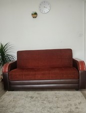3Seater Sofa Bed with Storage