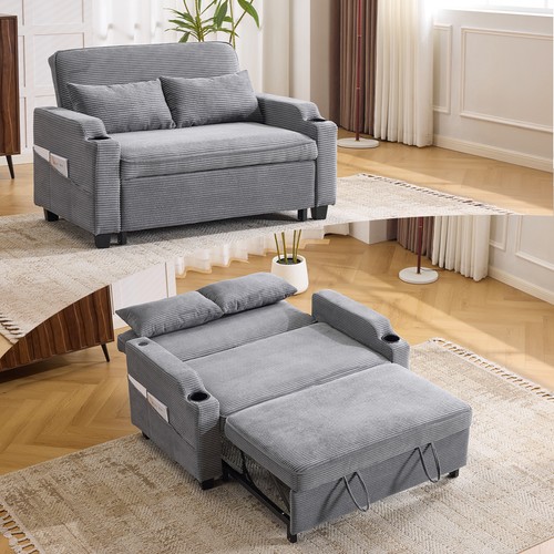 Seater sofa bed grey living - seater,
